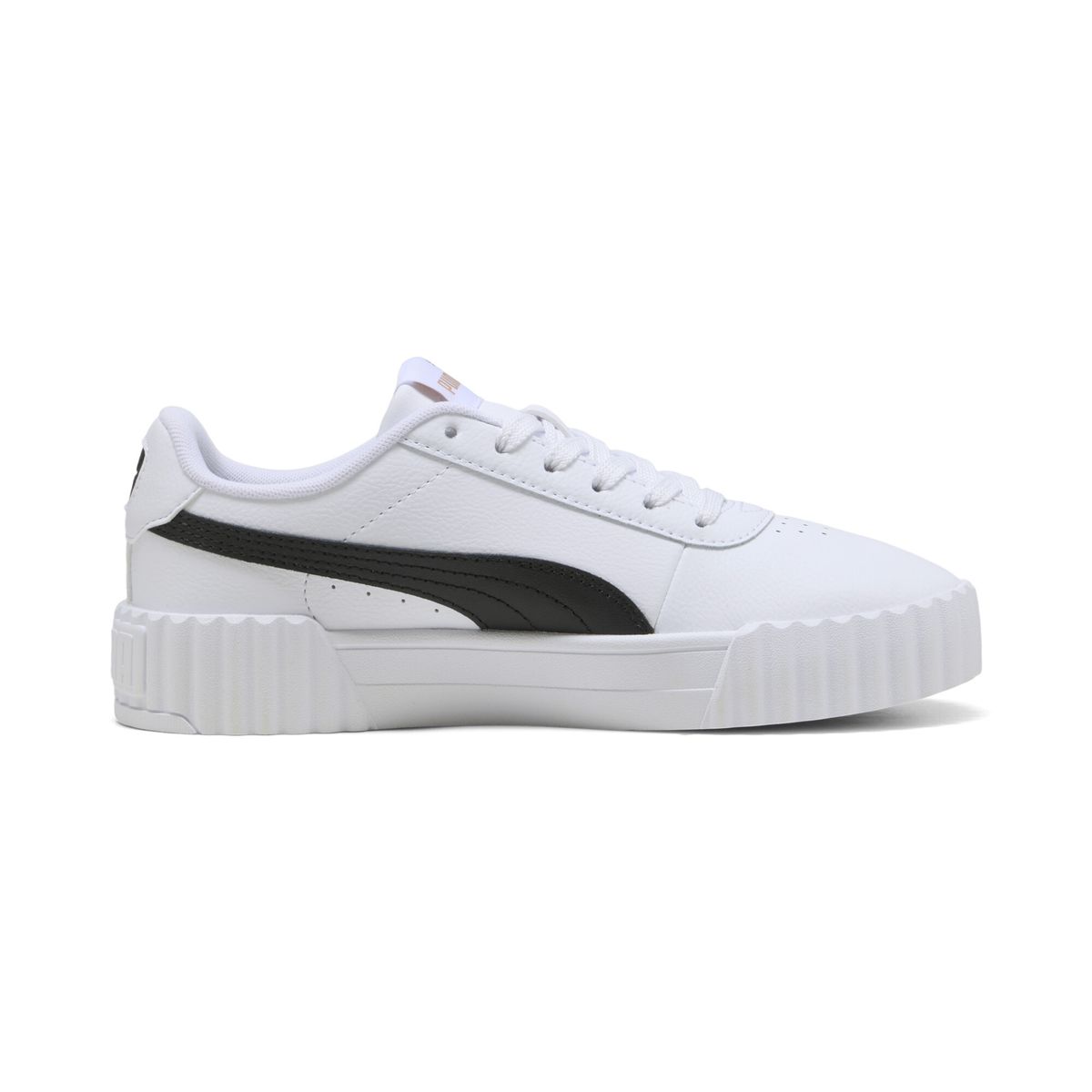 PUMA - Tenis Zapatillas Carina 30 Marca Puma Original Blanco Mujer