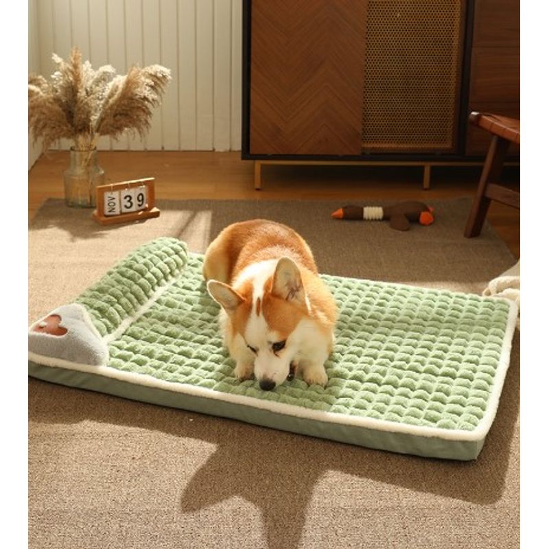 GENERICO - Cama ortopédica para mascotas Verde