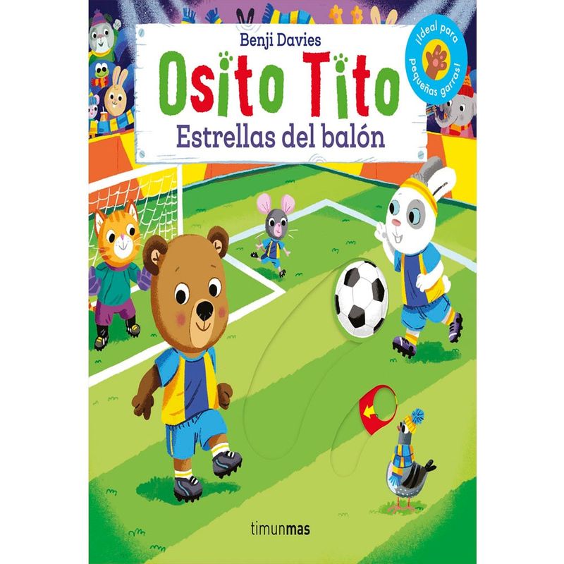 COMERCIALIZADORA EL BIBLIOTECOLOGO - Osito Tito Estrellas del balón