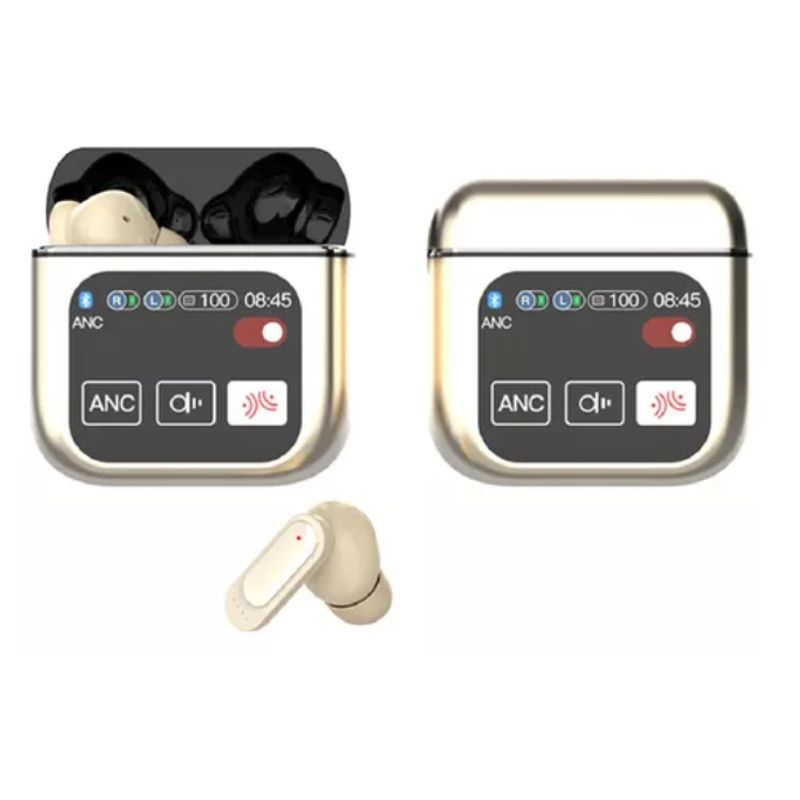 INNOVA - Audifonos Bluetooth 5ta Generacion Gold Edicion Cancelación Ruido