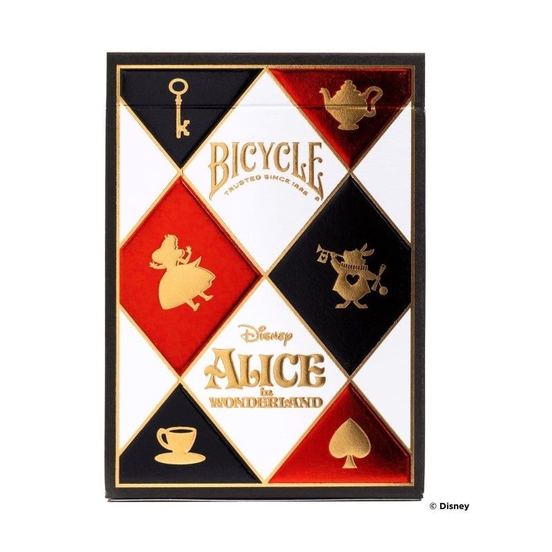 BICYCLE - Baraja Poker Alice In Wonderland Bicycle Naipe Cartas