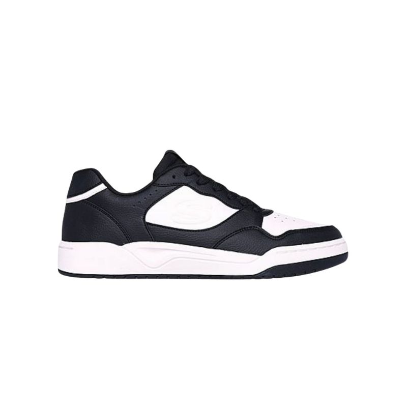 SKECHERS - Tenis Skechers Koopa Para Hombre Color Blanco y Negro