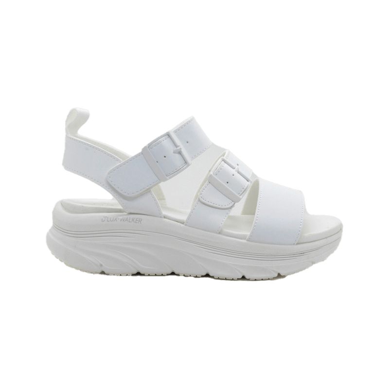 SKECHERS - Sandalias Skechers Mujer DLux Walker - Retro Cosmos Blanco