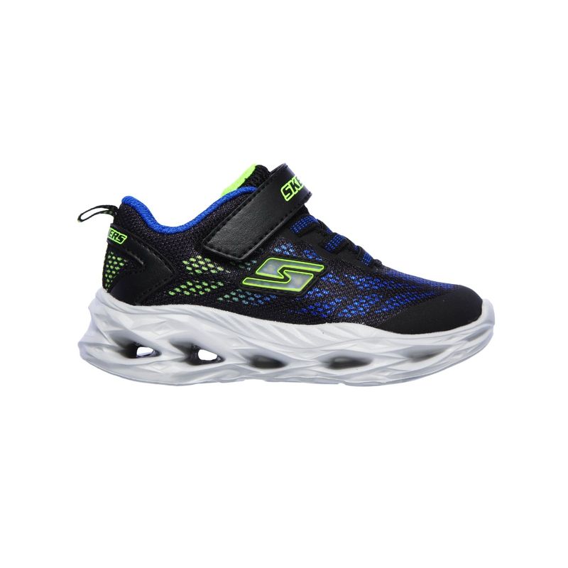 SKECHERS - Tenis SKECHERS GORE-STRAP- Negro multicolor para Niños