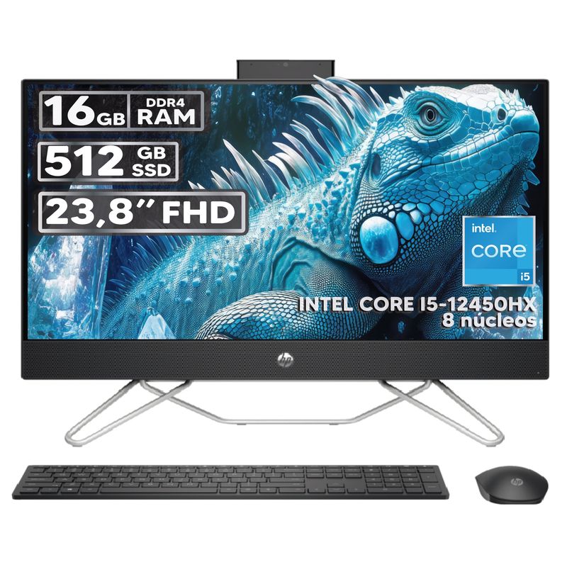 HP - TODO EN UNO HP INTEL CORE I5 16GB RAM SSD 512GB PANTALLA 238” FHD