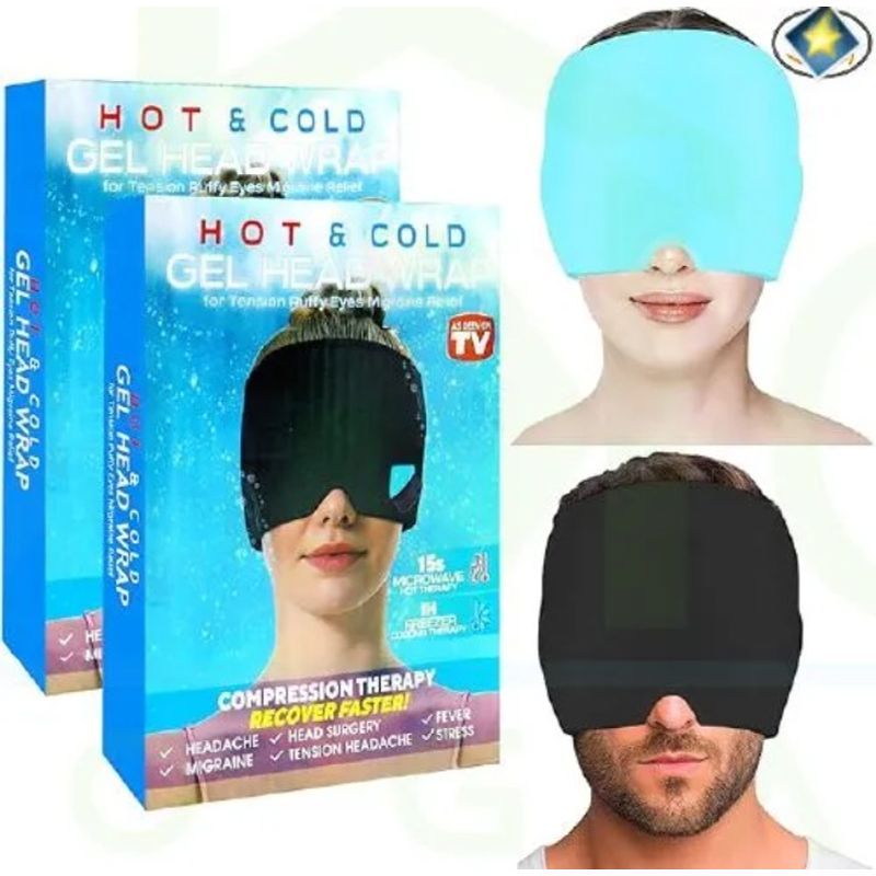 GENERICO - Antifaz Gel Para Aliviar Dolor De Cabeza Migraña