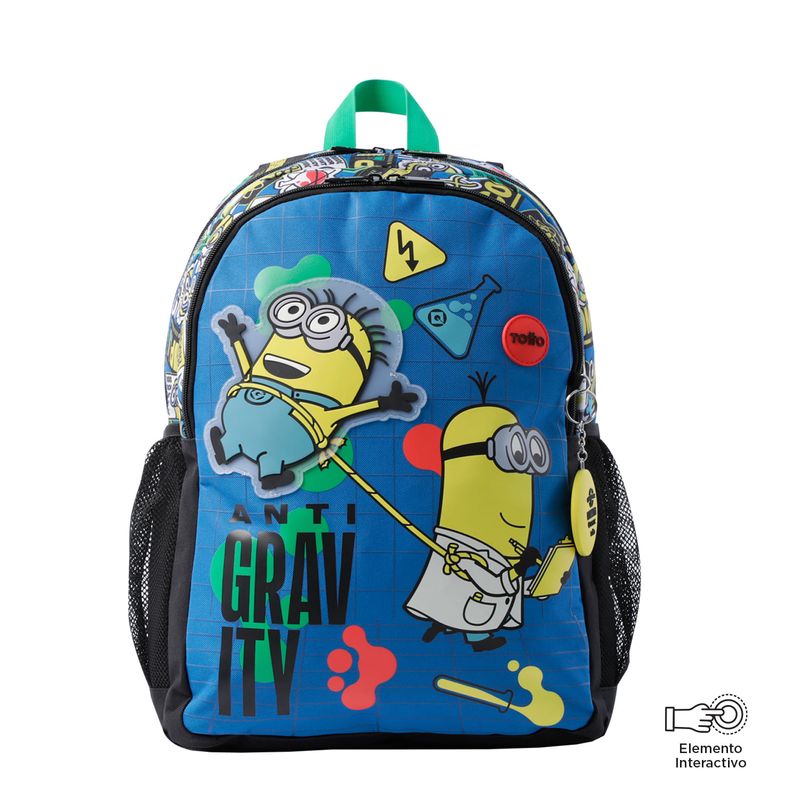 TOTTO - Morral Mochila Grande Escolar Para Niño Totto Chemical