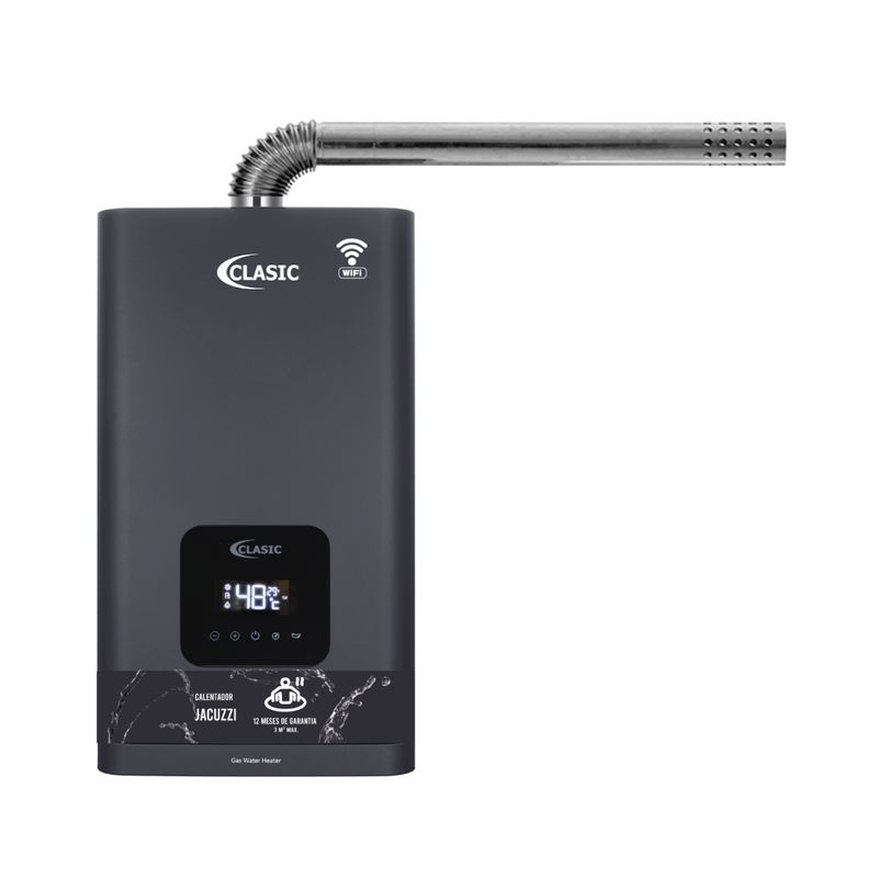 CLASIC - Calentador de 16 Litros Tiro Forzado para Jacuzzi con WIFI GN
