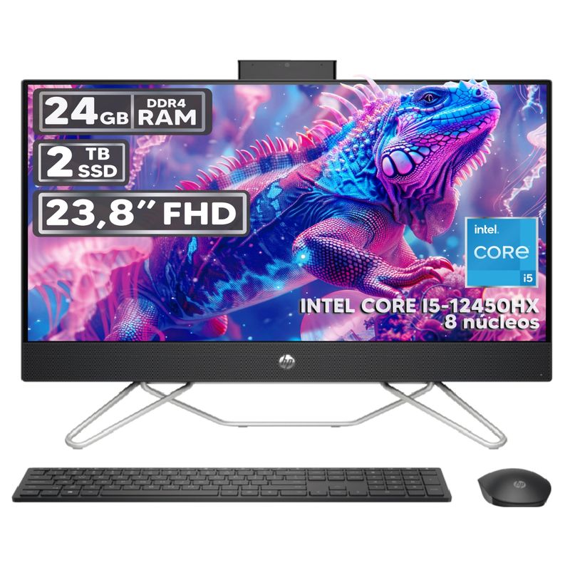 HP - TODO EN UNO HP INTEL CORE I5 24GB RAM SSD 2TB PANTALLA 238” FHD