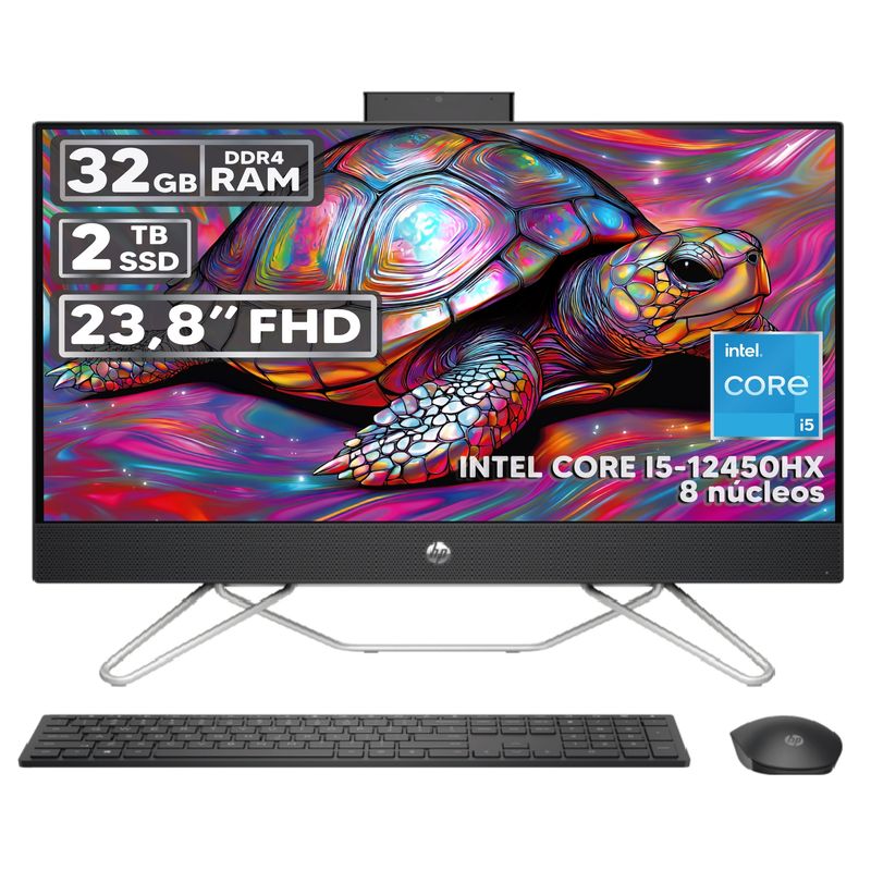 HP - TODO EN UNO HP INTEL CORE I5 32GB RAM SSD 2TB PANTALLA 238” FHD