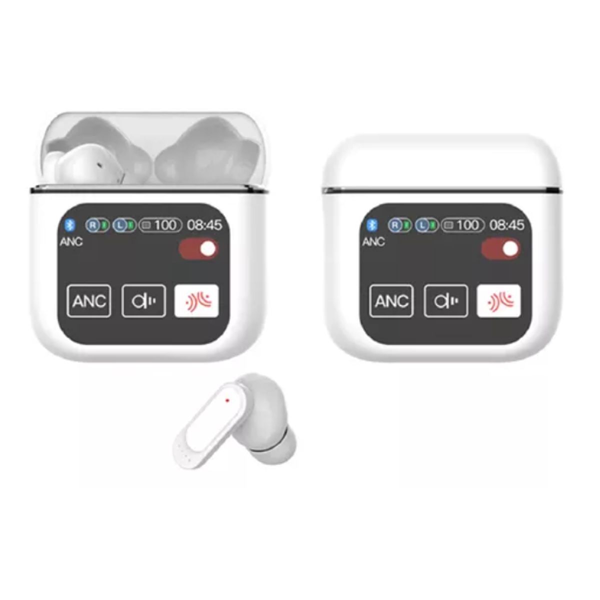 INNOVA - Audifonos Bluetooth 5.2 5ta Generacion Blanco Edicion Sonido Mega Bass