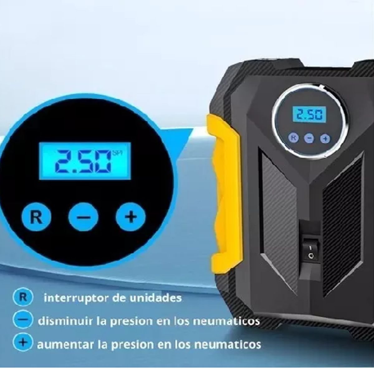 GENERICO - COMPRESOR HERRAMIENTA PORTATIL