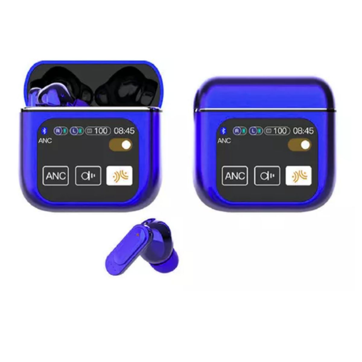 INNOVA - Audifonos Bluetooth Azul Edicion 5ta Generacion Cancelación Ruido
