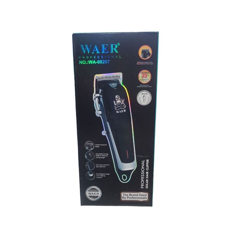 WAER - Maquina Recortadora De Cabello WAER WA-08207 Inalambrica