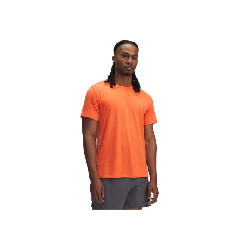 UNDER ARMOUR - Camiseta Hombre UNDER ARMOUR LAUNCH SHORTSLEEVE Naranja UNDER ARMOUR