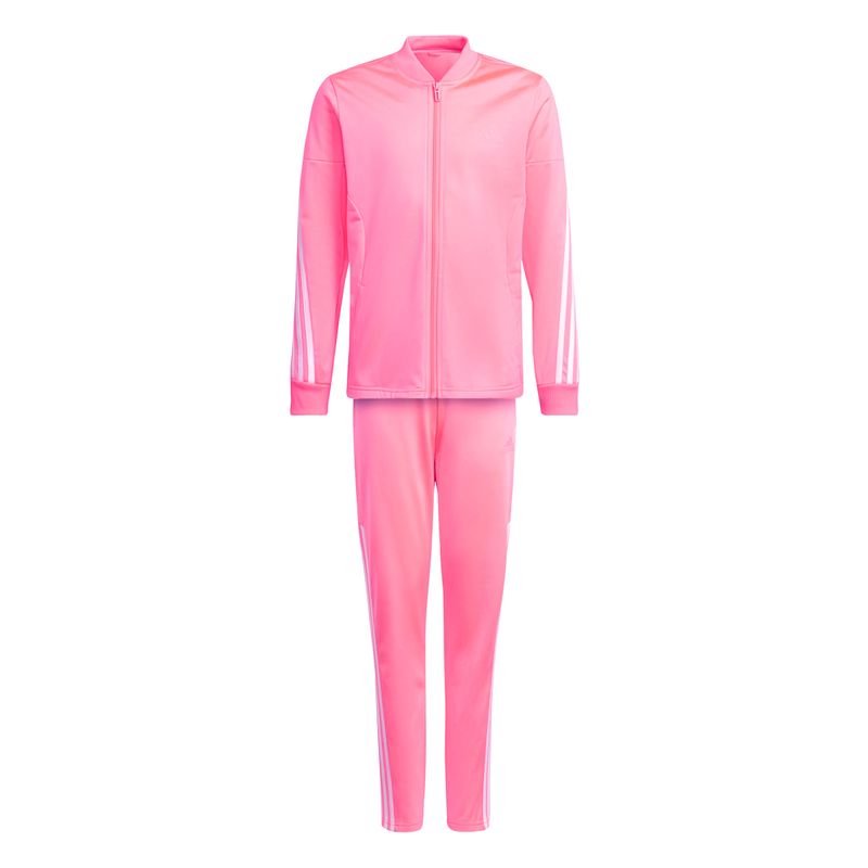 ADIDAS - Sudadera Adidas Rosada Mujer Aeroready 3 Rayas.