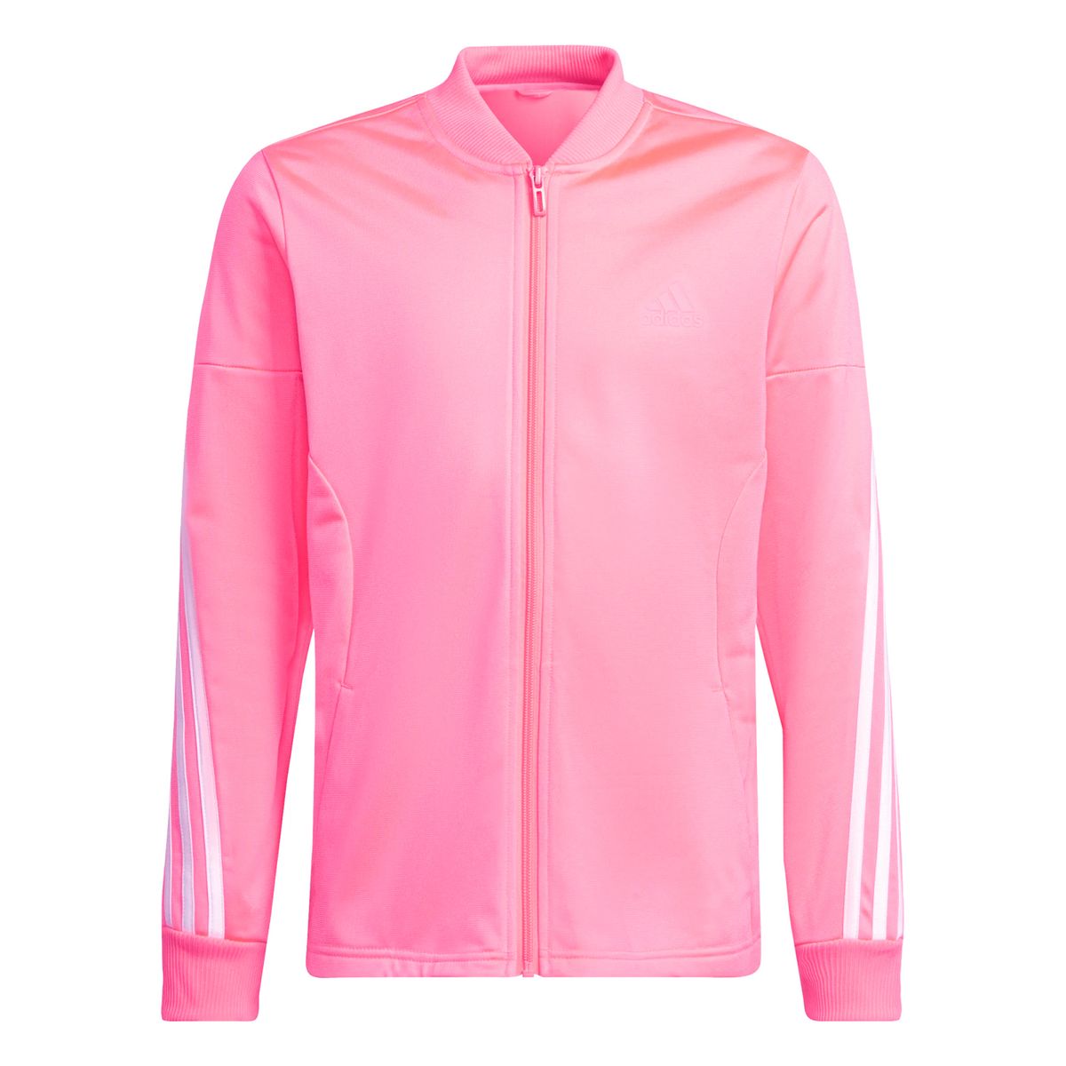 ADIDAS - Sudadera Adidas Rosada Mujer Aeroready 3 Rayas.