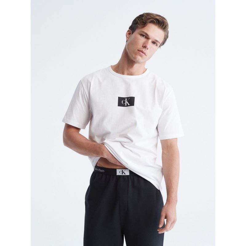CALVIN KLEIN - Camiseta blanca de pijama - CK96 Calvin Klein