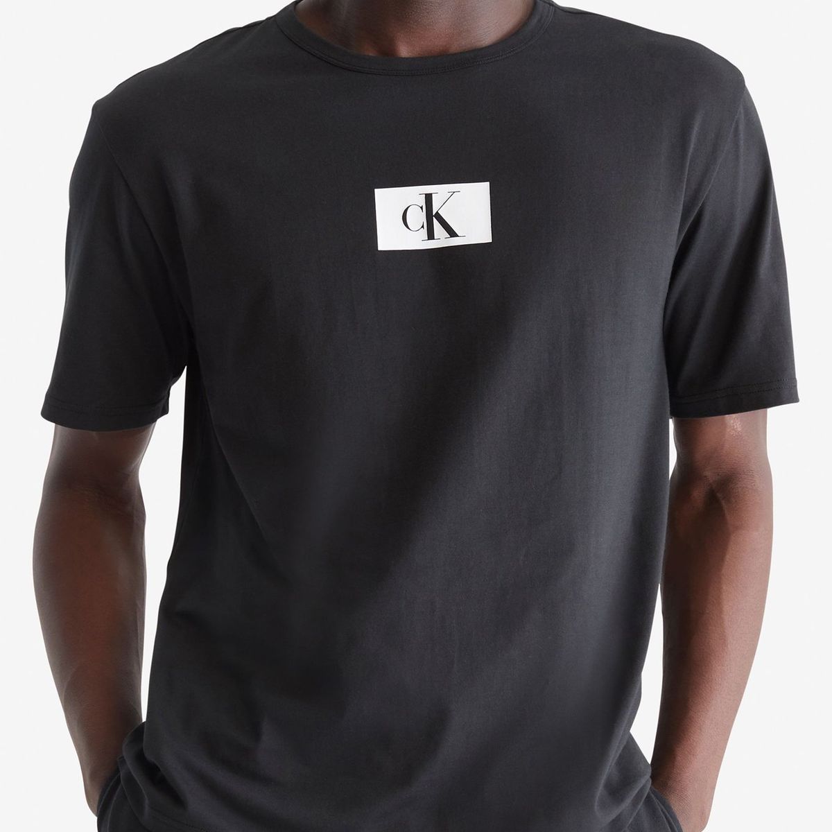 CALVIN KLEIN - Camiseta negra de pijama - CK96 Calvin Klein