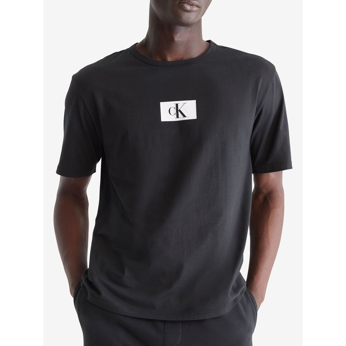CALVIN KLEIN - Camiseta negra de pijama - CK96 Calvin Klein
