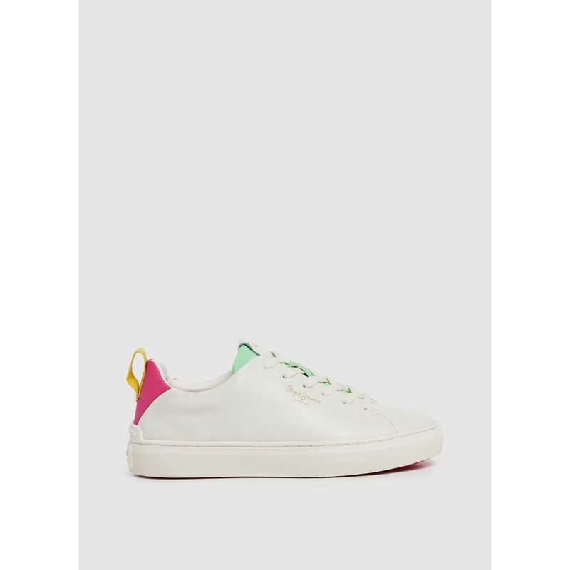 PEPE JEANS - Tenis Pepe Jeans Para Mujer Camden Street W Color Blanco Multicolor