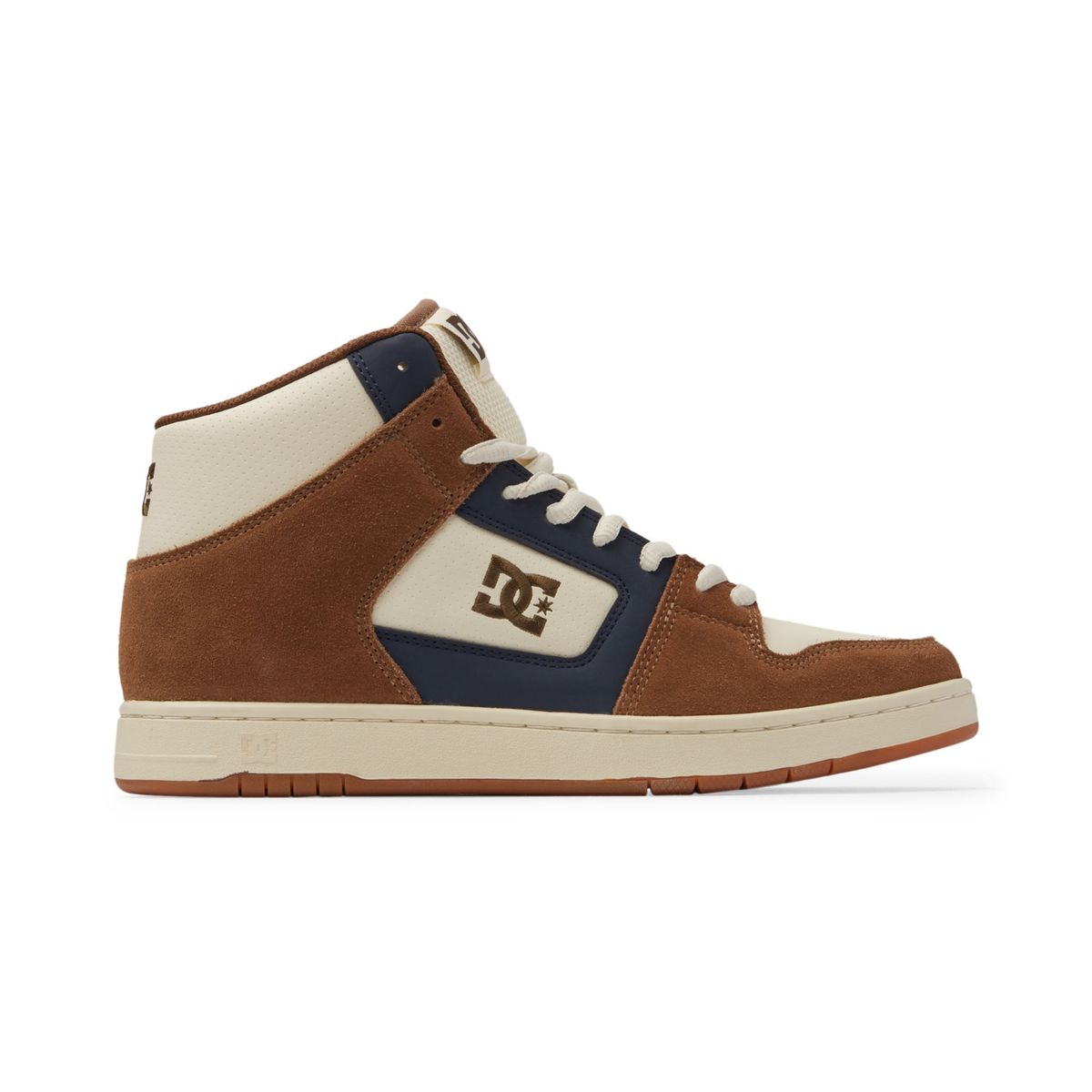 DC SHOES - Tenis DC Shoes Manteca 4 HI Para Hombre Color Café y Beige