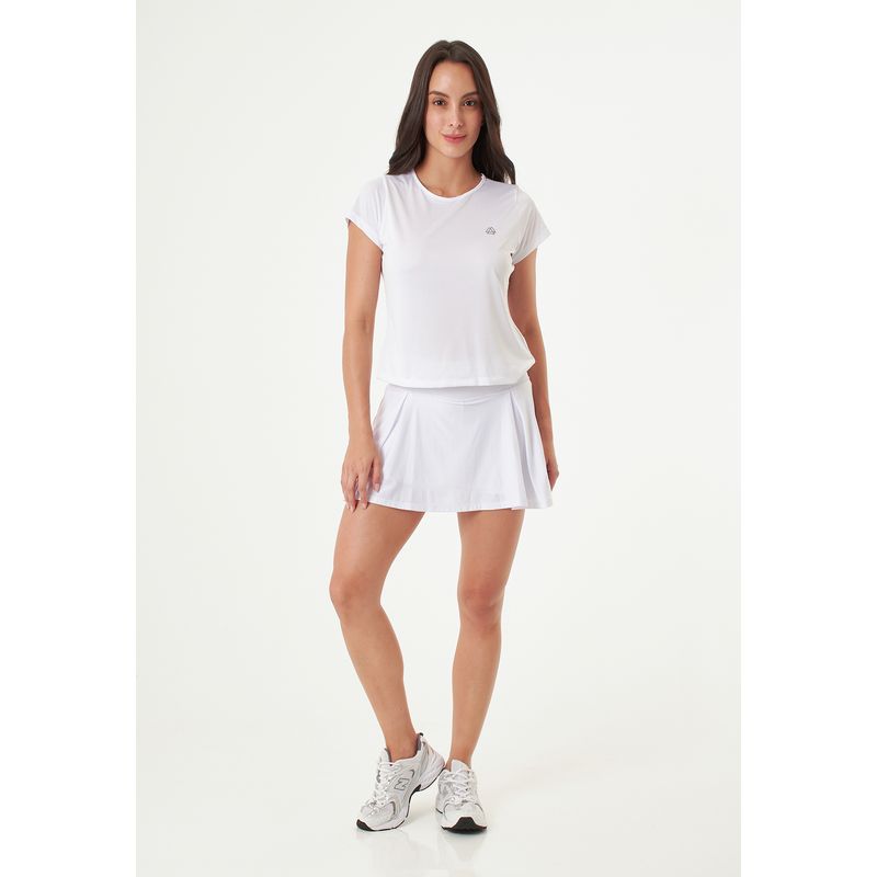 BELIFE - Falda Deportiva  Fondo Entero Con Ciclista Interno Para Mujer Belife.