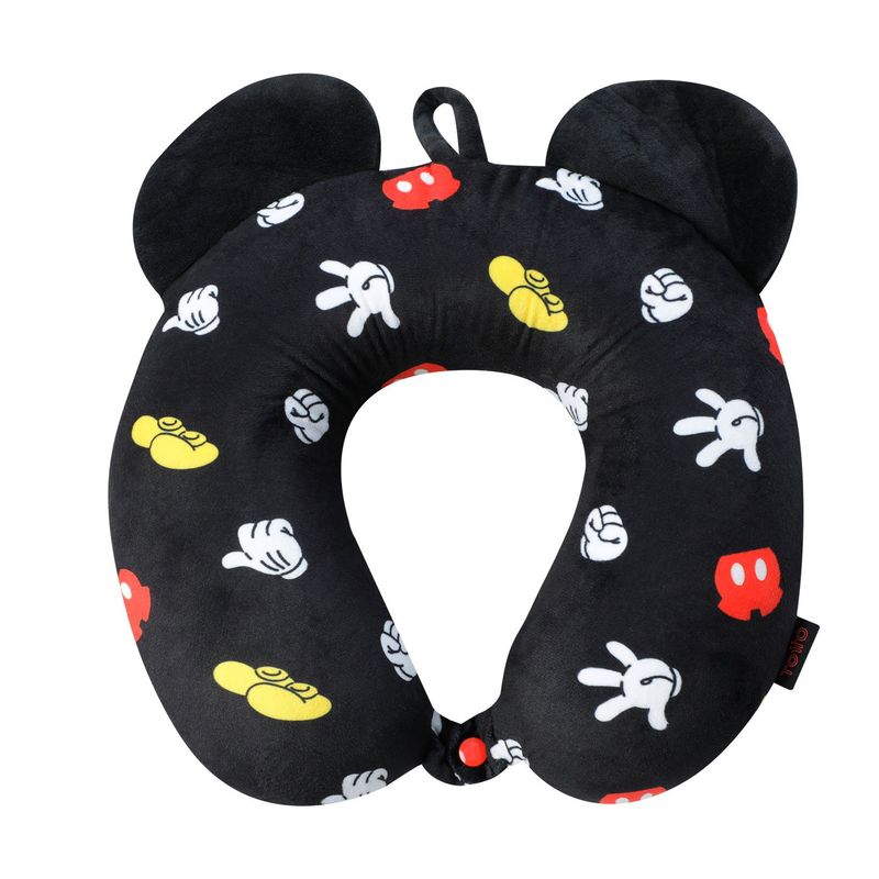 TOTTO - Almohada de viaje Mickey Iconic Negro