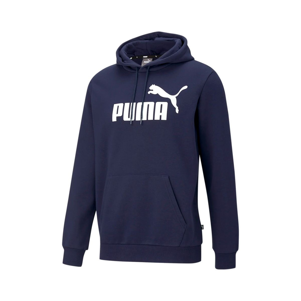 PUMA - Buzo Puma Azul Mujer Ess Big Logo Hoodie.