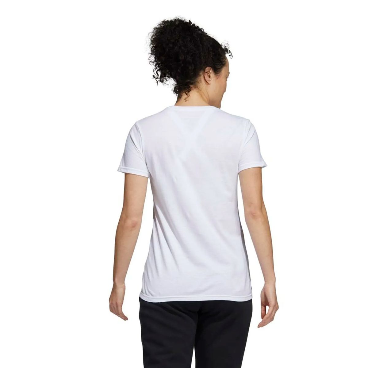 ADIDAS - Camiseta Adidas Blanca Mujer Basic Bos.