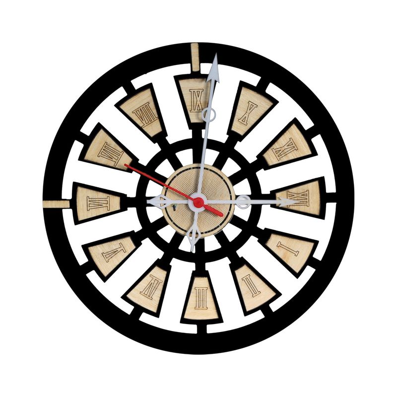 XTREME - Reloj de Pared Redondo Nautic XD Diá 31cm Negro