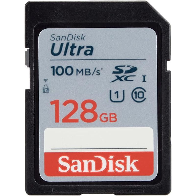 SANDISK - TARJETA DE MEMORIA SANDISK SD ULTRA - 128 GB