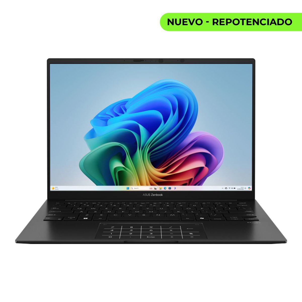ASUS - PORTATIL ASUS ZENBOOK - AMD RYZEN 7 8840HS - 16GB LPDDR5X - 1 TERA SSD - 14" OLED