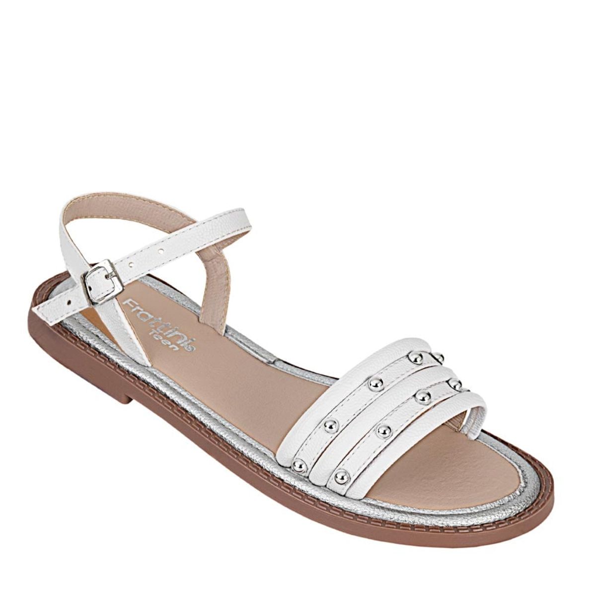 FRATTINI - Sandalia de Niña marca FRATTINI en Color BLANCO   SANDTORA