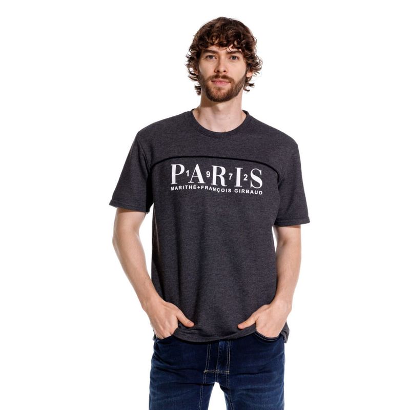 MARITHE FRANCOIS GIRBAUD - Camiseta Manga Corta Para Hombre Le-Monarque Girbaud