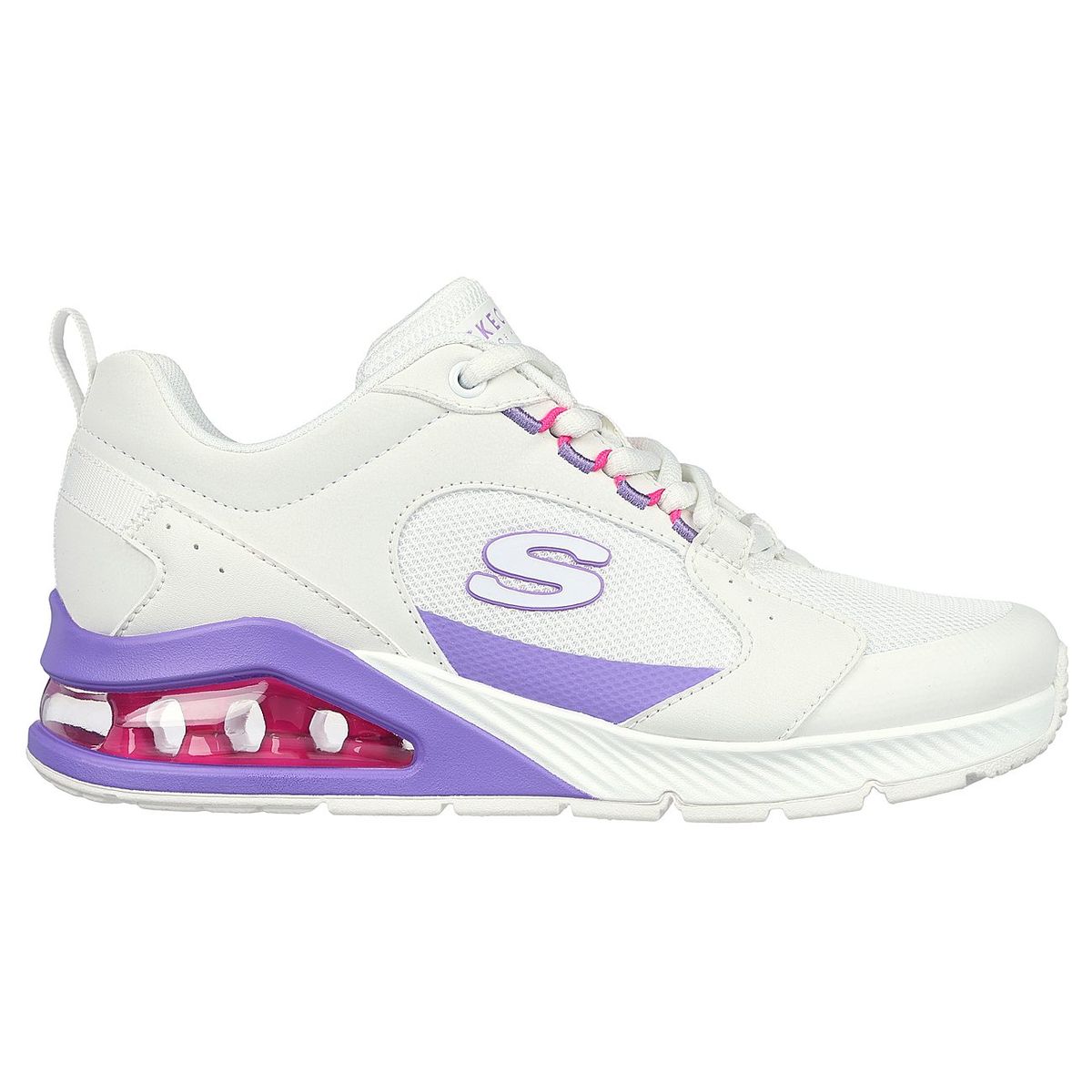 SKECHERS - Tenis Skechers Uno 2 90s 2 Color Blanco Para Mujer
