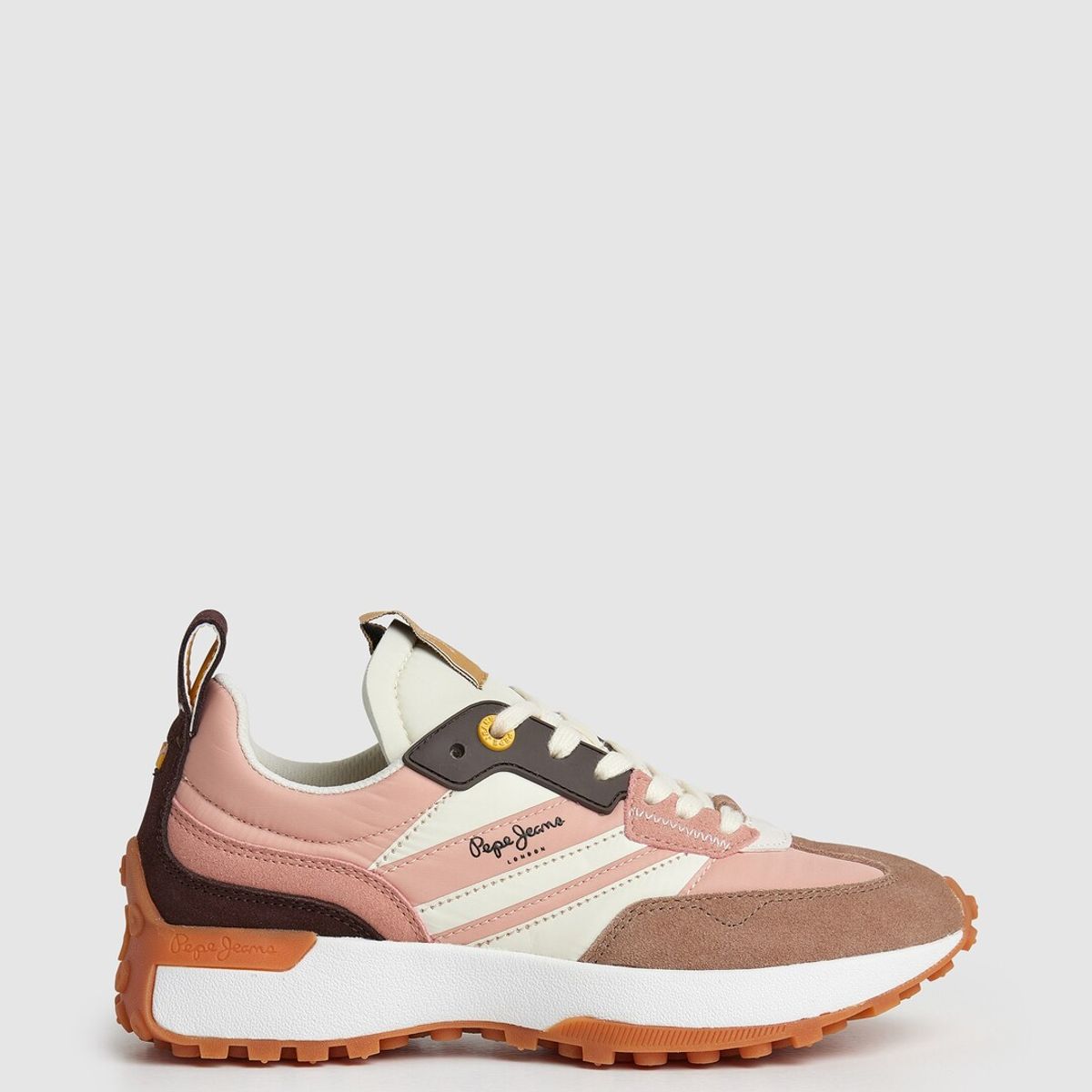 PEPE JEANS - Tenis Pepe Jeans Lucky Grand para mujer color Rosa