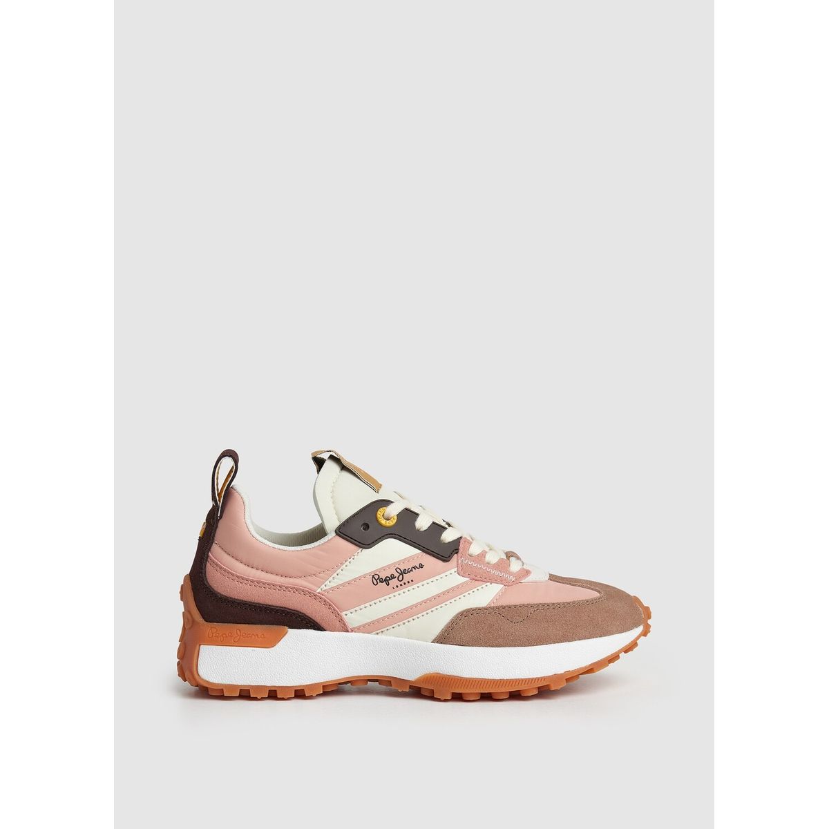 PEPE JEANS - Tenis Pepe Jeans Lucky Grand para mujer color Rosa