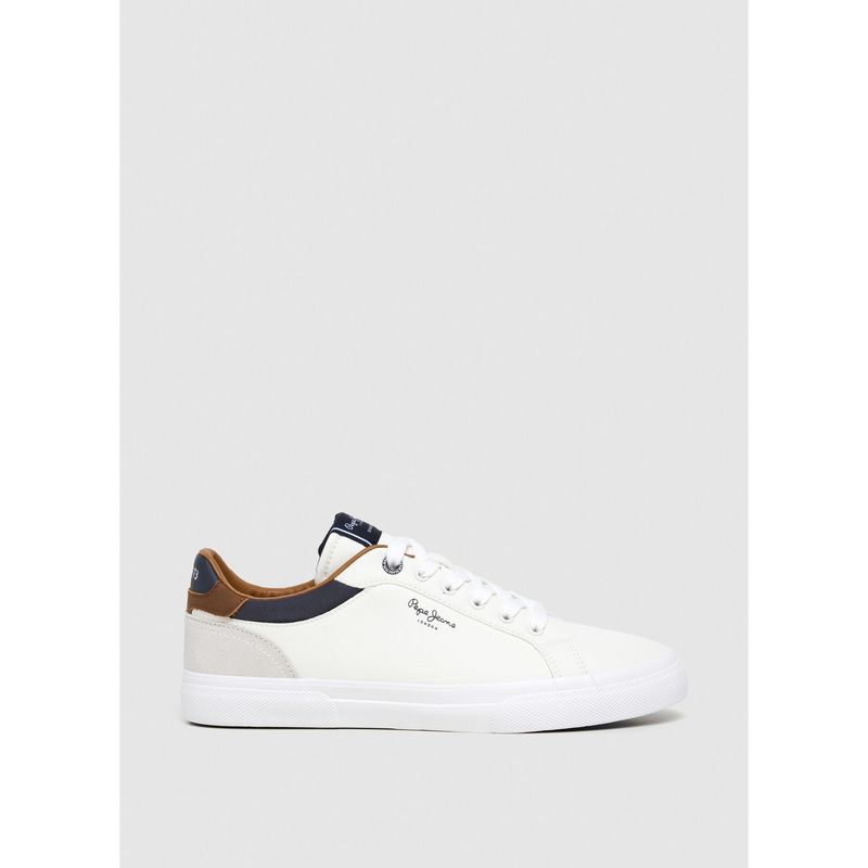 PEPE JEANS - Kenton Court Blanco Para Hombre