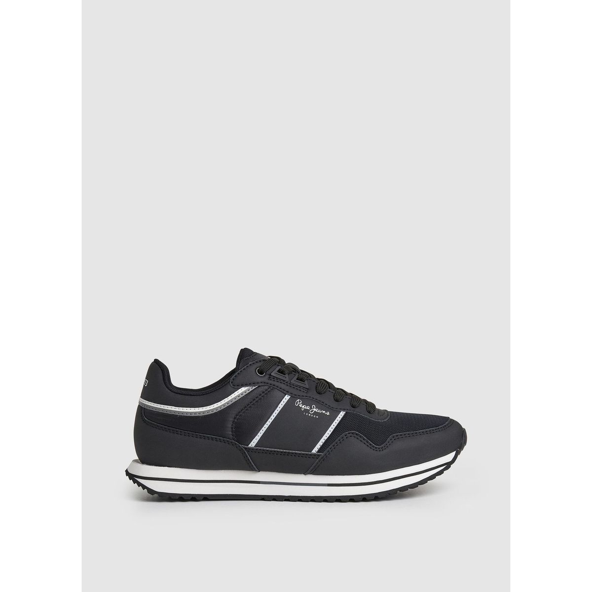 PEPE JEANS - Tenis Pepe Jeans Tour Club para hombre color Negro