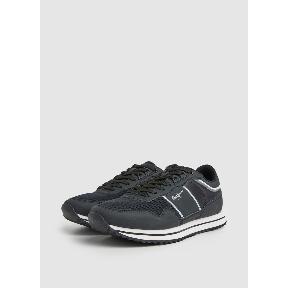 PEPE JEANS - Tenis Pepe Jeans Tour Club para hombre color Negro
