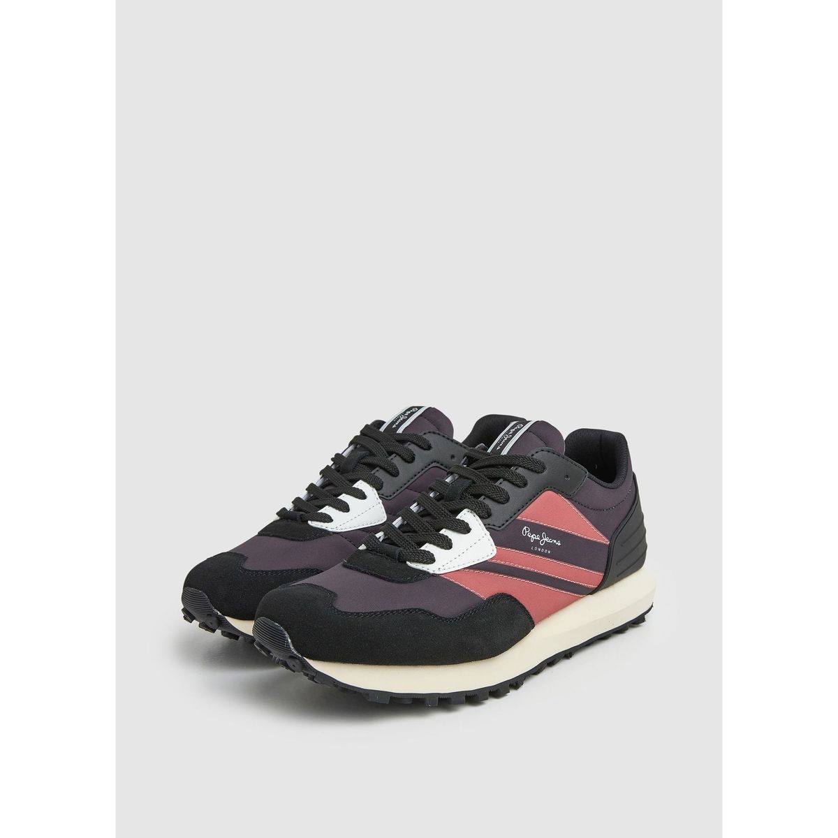 PEPE JEANS - Tenis Pepe Jeans Foster Plug M para hombre color Negro