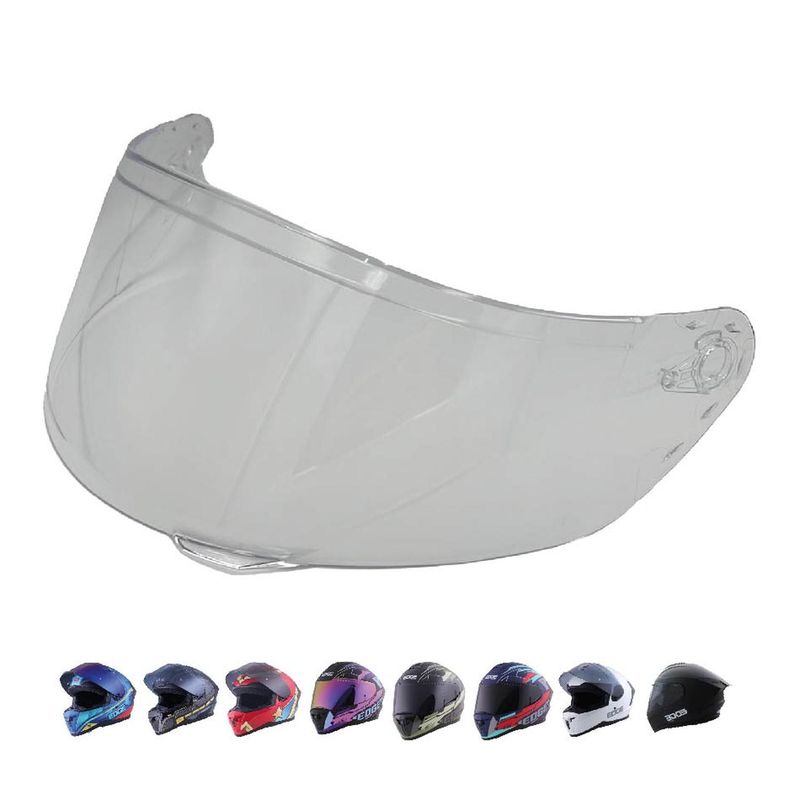 EDGE HELMETS - Visores Transparentes Edge Helmets