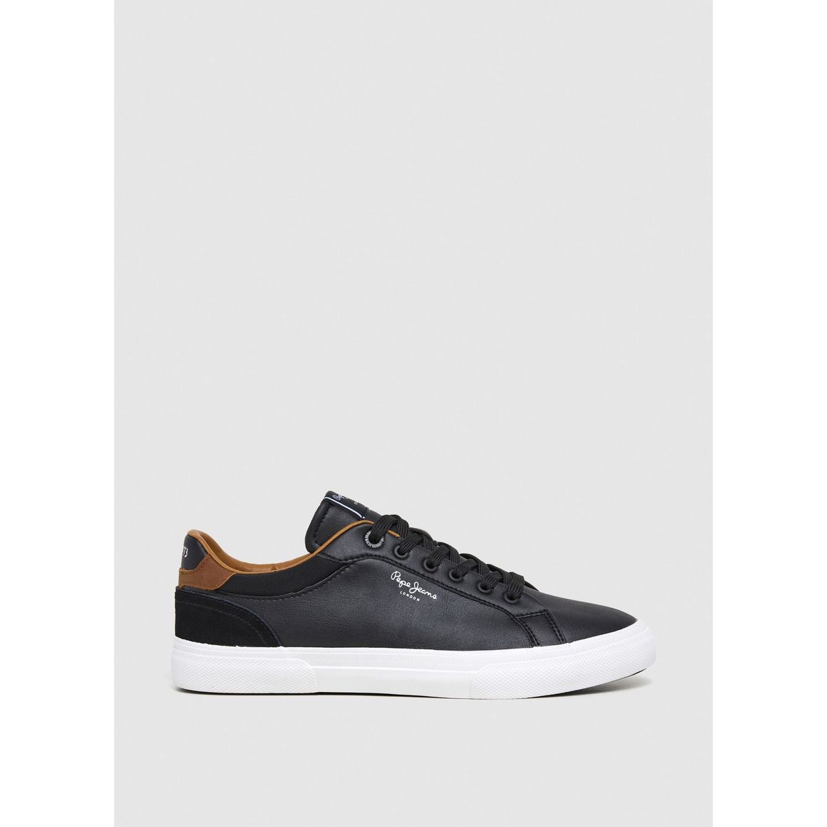 PEPE JEANS - Tenis Pepe Jeans Kenton Court para hombre color Negro
