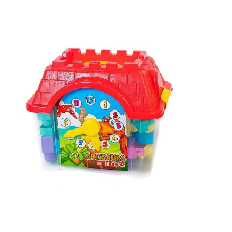 GENERICO - ARMATODO DINOSAURIOS  JUEGO PARA NIÑOS +3 AÑOS