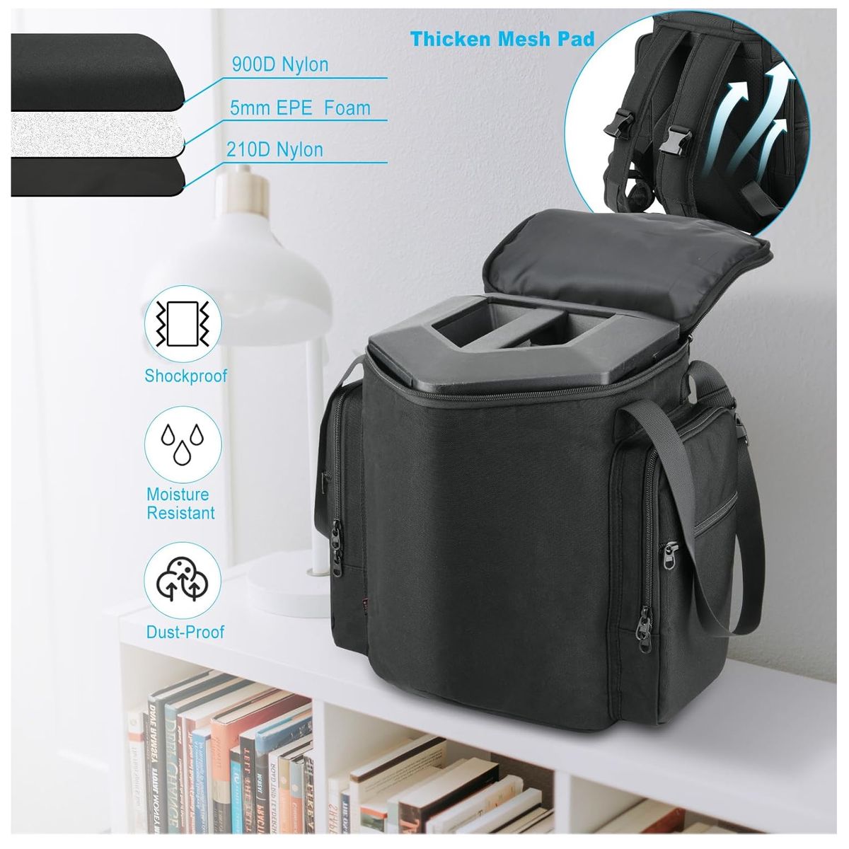 GENERICO - Estuche Para Bose S1 Pro y Pro+ Funda de Viaje Tipo Morral