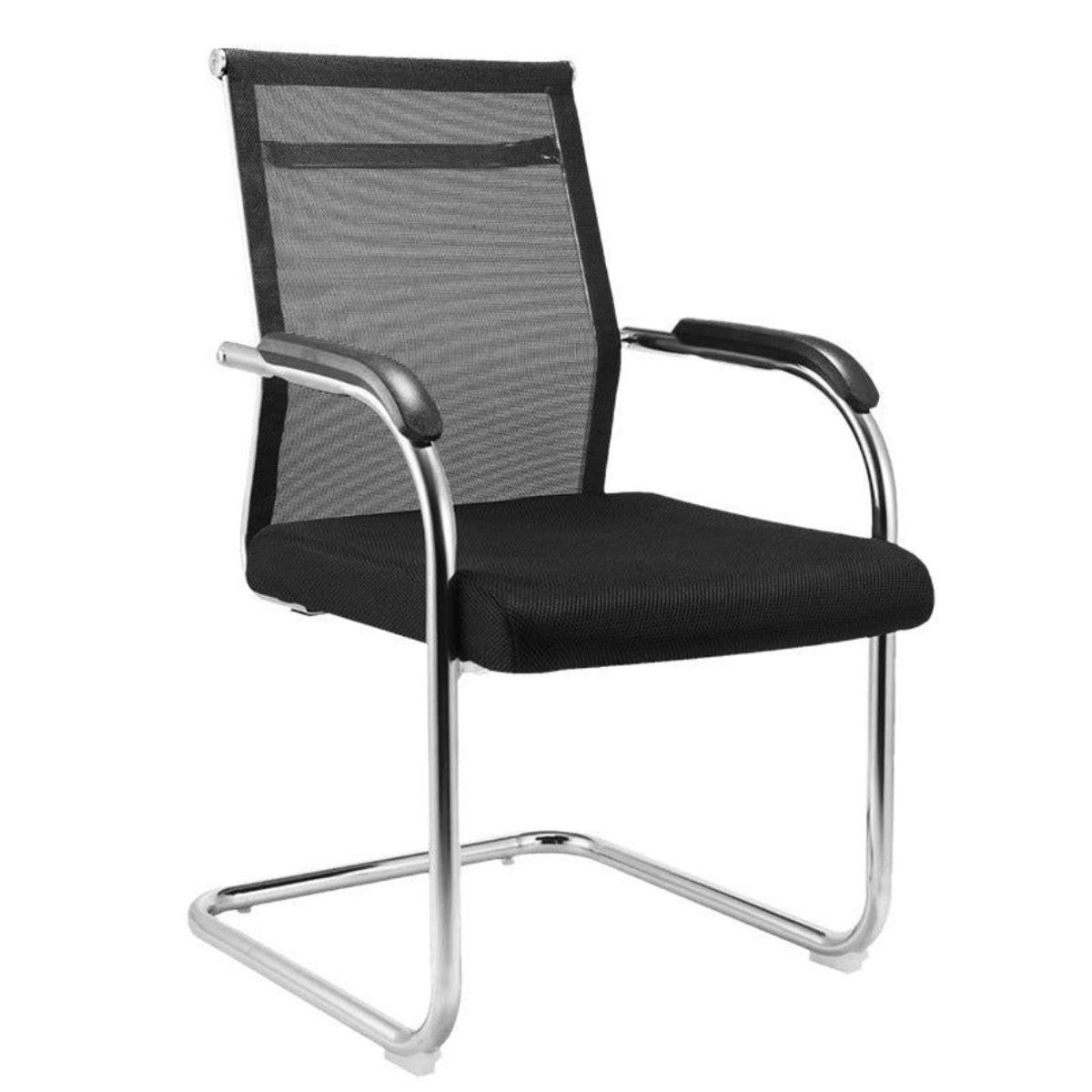 MOBLIHOUSE - Silla Interlocutora Premium Negra
