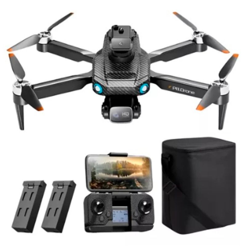 DRONE - Drone Gps T3 Pro Doble Cámara 1080p Con Estuche 2 Baterías