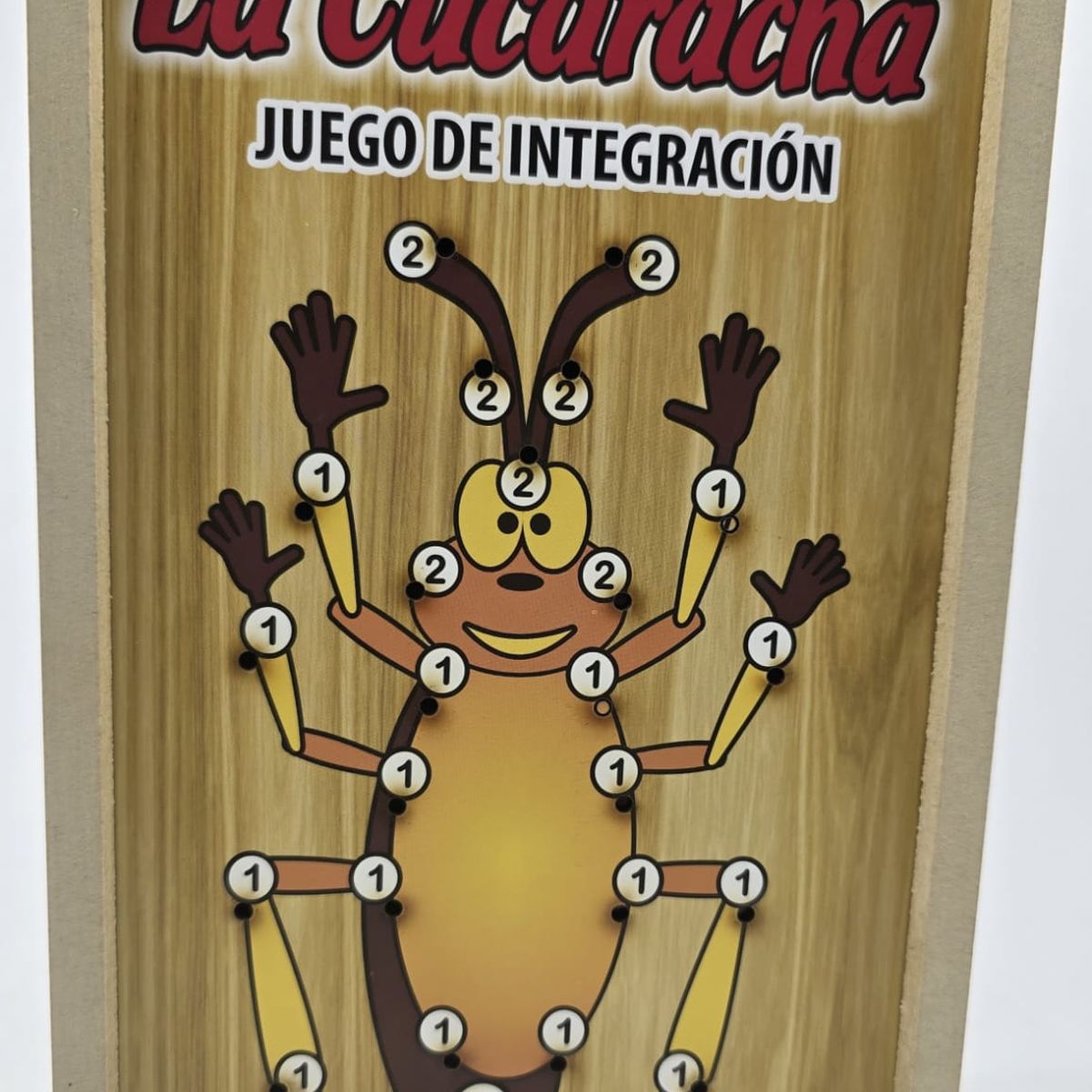 ARTESANAL - Juego De Mesa E Integración La Cucaracha