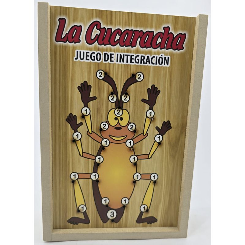 ARTESANAL - Juego De Mesa E Integración La Cucaracha